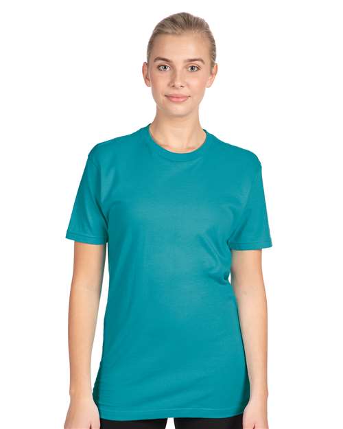 Next Level 3600 Teal — on model front