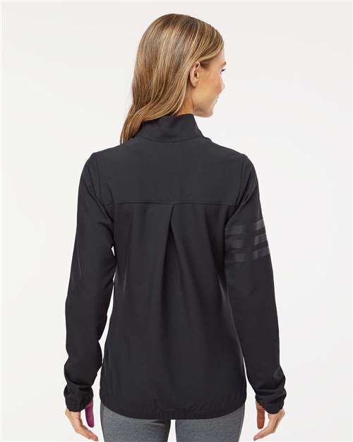 Adidas A268 Black/ Black — on model back