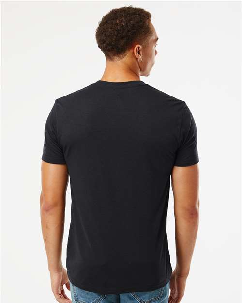 Next Level 6010 Black — on model back