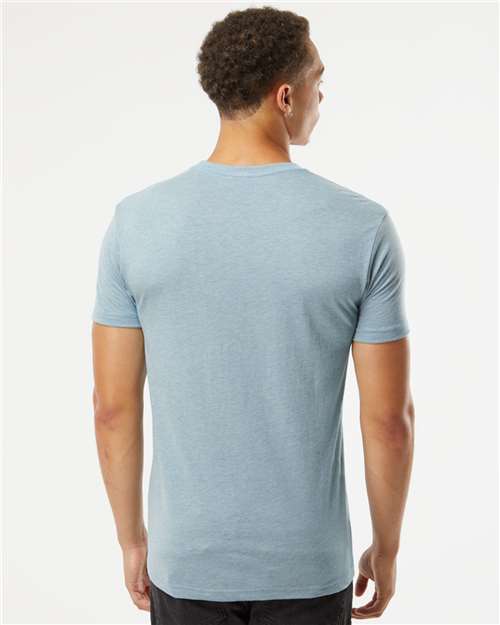 Next Level 6010 Vintage Stonewash Denim — on model back