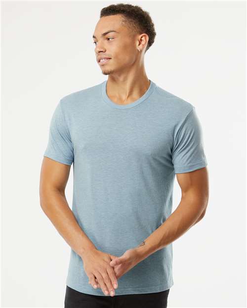 Next Level 6010 Vintage Stonewash Denim — on model front