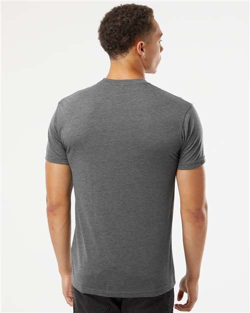Next Level 6010 Vintage Heavy Metal — on model back
