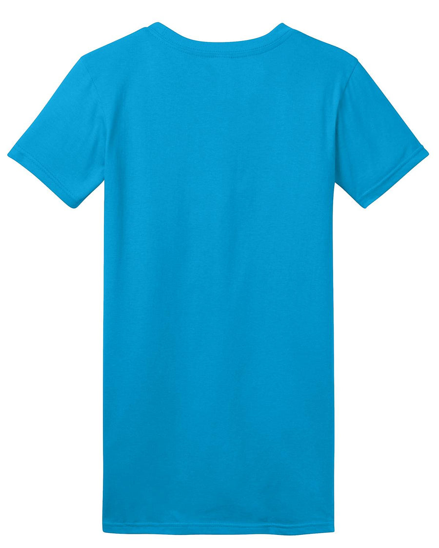 Women's Fitted The Concert Tee - Neon Blue