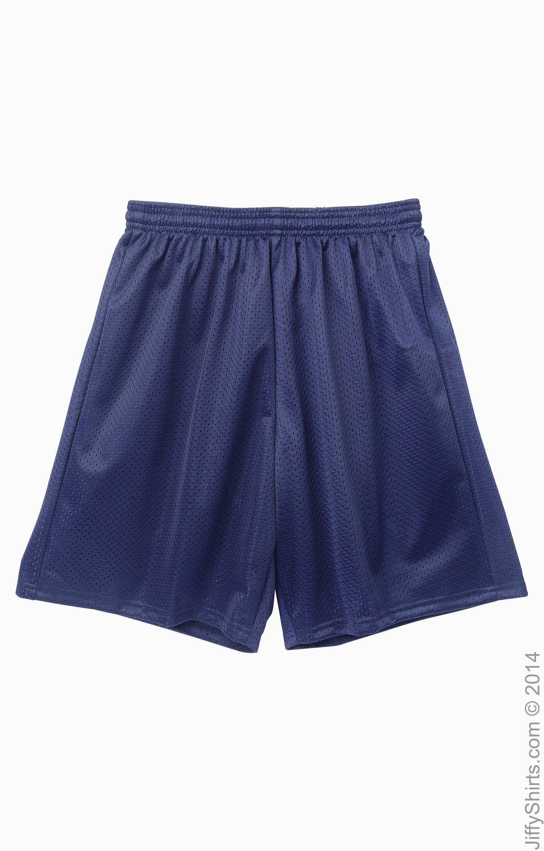 Unisex Seven Inch Inseam Mesh Short - Navy