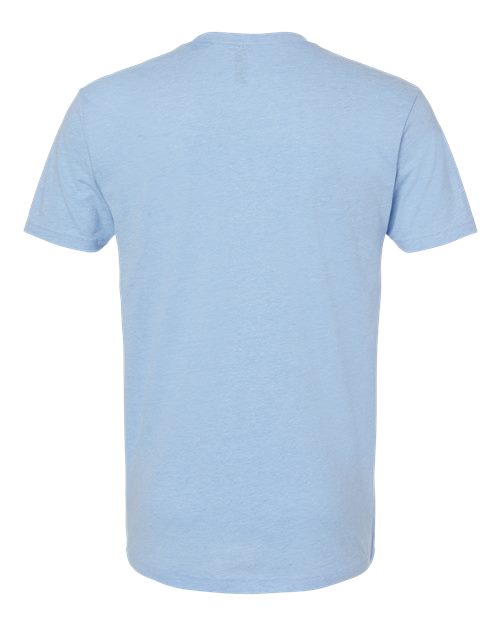 Next Level 6210 Heather Columbia Blue — back