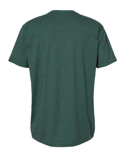 Next Level 6210 Heather Forest Green — back