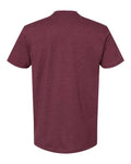 Next Level 6210 Heather Maroon — back