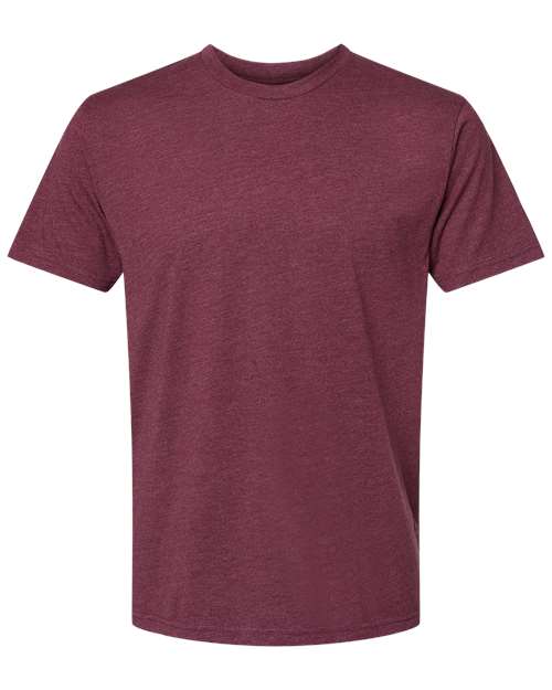 Next Level 6210 Heather Maroon — front