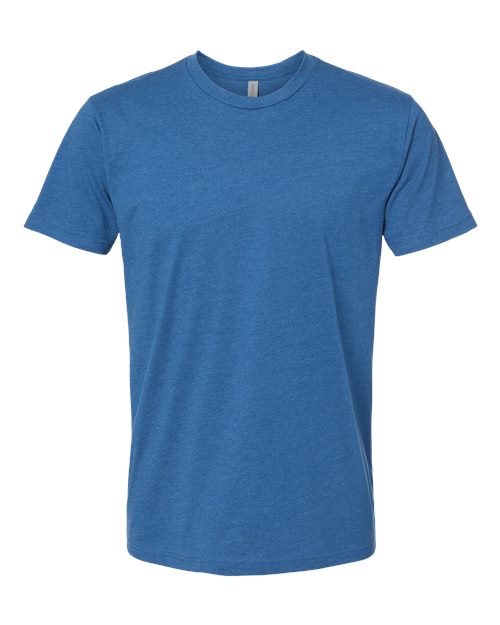 Next Level 6210 Heather Cool Blue — front