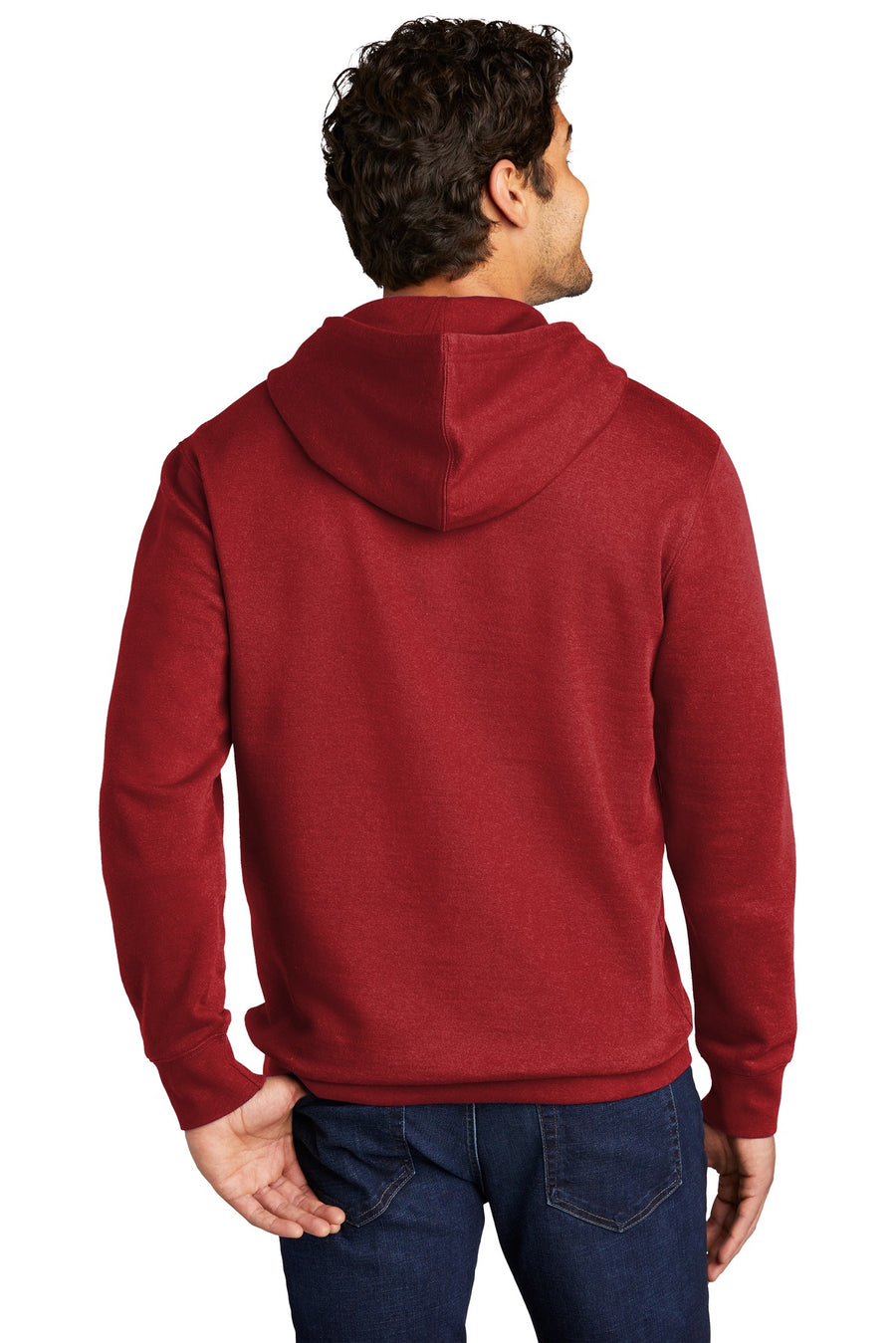 Unisex V.I.T. Fleece Hoodie - Classic Red