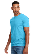 Unisex CVC Crewneck T-Shirt - Bondi Blue