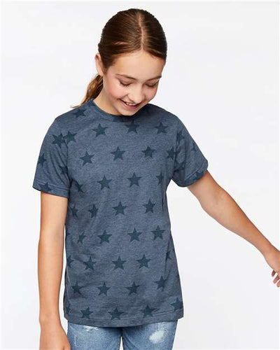 Code Five 2229 Denim Star — on model front