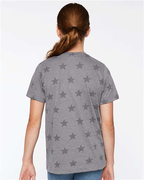 Code Five 2229 Granite Heather Star — on model back