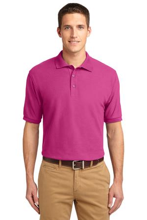 Unisex Silk Touch Polo - Tropical Pink