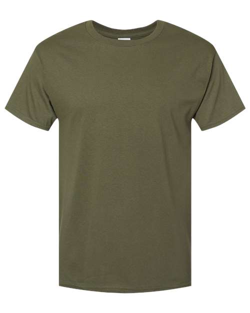 Hanes 5280 Fatigue Green — front