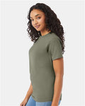 Hanes 5280 Fatigue Green — on model side