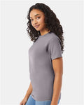 Hanes 5280 Graphite — on model side