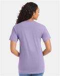 Hanes 5280 Lavender — on model back