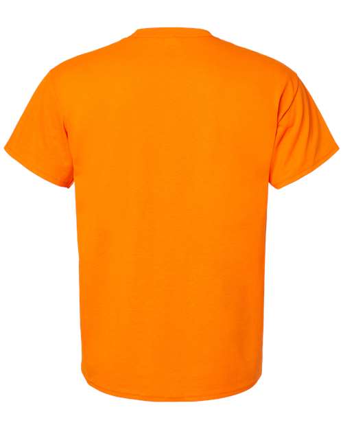 Hanes 5280 Safety Orange — back