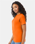 Hanes 5280 Safety Orange — on model side