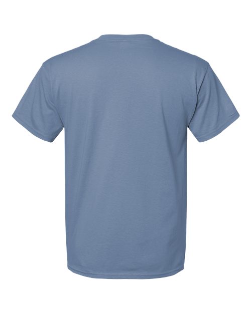 Hanes 5280 Stonewashed Blue — back