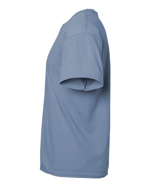 Hanes 5280 Stonewashed Blue — direct side