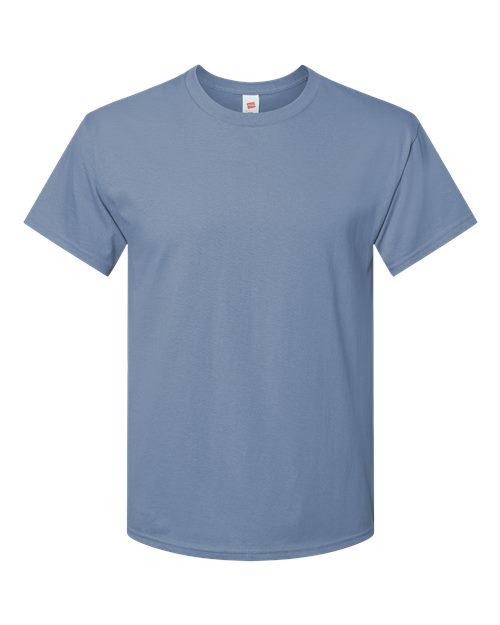 Hanes 5280 Stonewashed Blue — front
