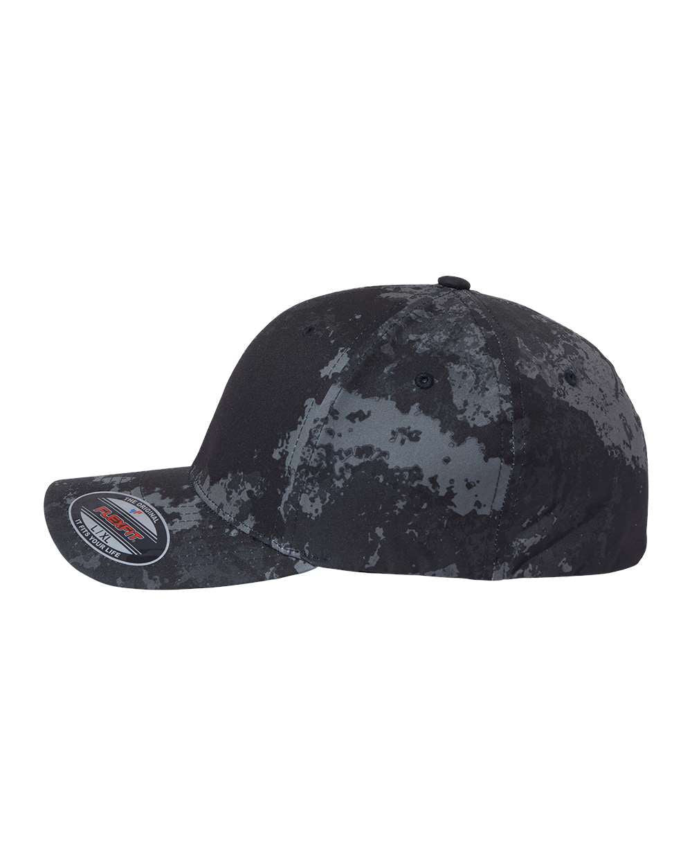 Unisex Wooly 6-Panel Cap - Poseidon Black