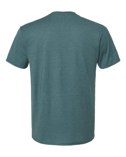 Hanes 4980 Cactus Heather — back