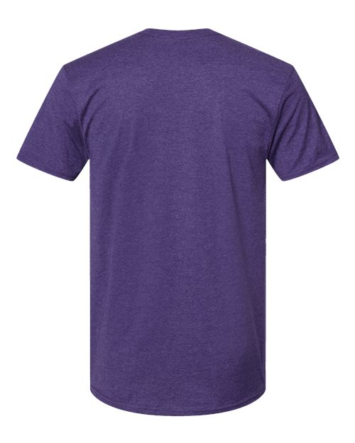 Hanes 4980 Grape Smash Heather — back
