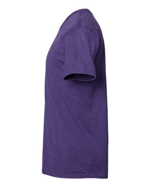 Hanes 4980 Grape Smash Heather — direct side