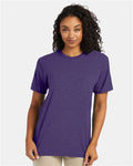 Hanes 4980 Grape Smash Heather — on model front