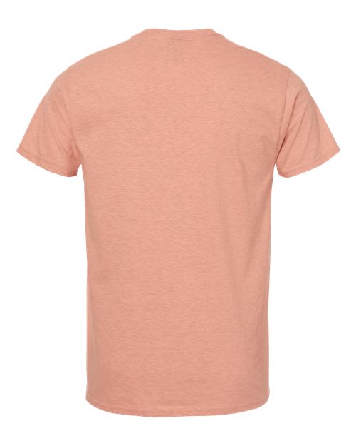 Hanes 4980 Marbled Cantaloupe — back