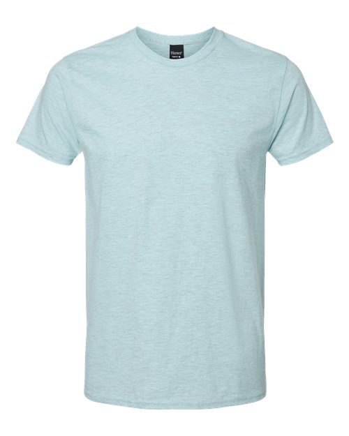 Hanes 4980 Marbled Ice Fall — front