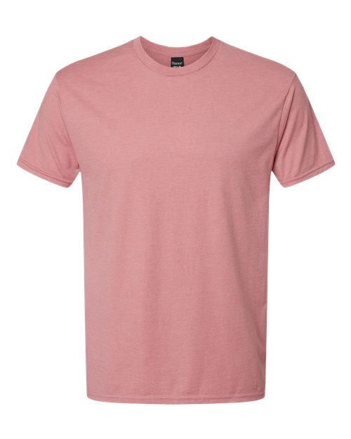 Hanes 4980 Mauve Heather — front