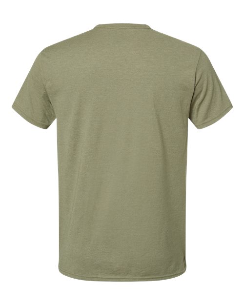 Hanes 4980 Oregano Heather — back