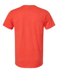 Hanes 4980 Poppy Red Heather — back