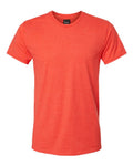 Hanes 4980 Poppy Red Heather — front
