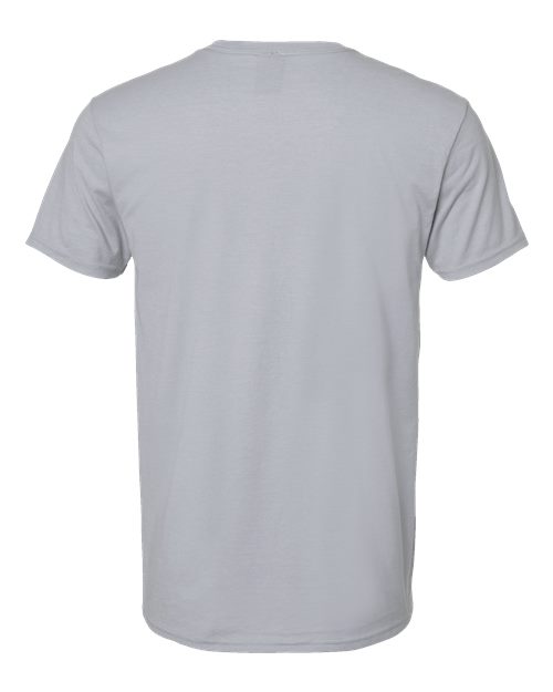 Hanes 4980 Silverstone Heather — back