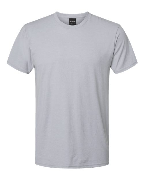 Hanes 4980 Silverstone Heather — front