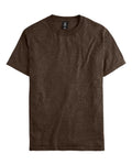 Hanes 5180 Heather Brown — front