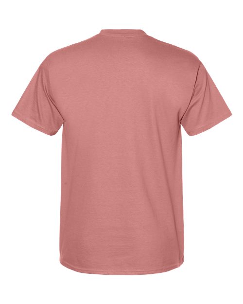 Hanes 5180 Mauve — back