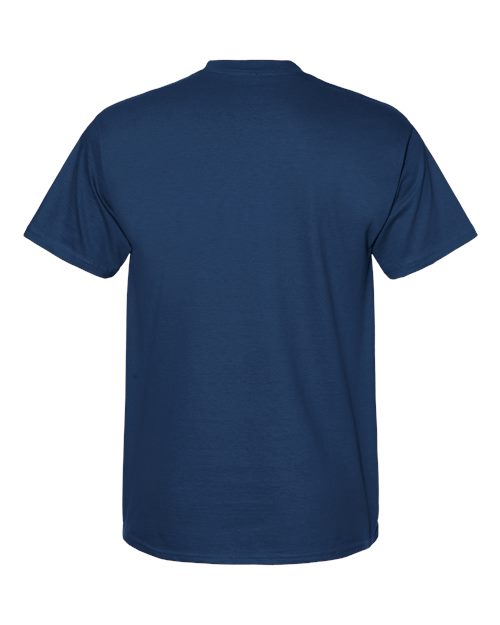 Hanes 5180 Regal Navy — back