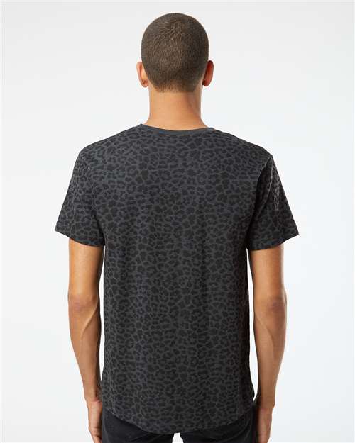 LAT 6901 Black Leopard — on model back