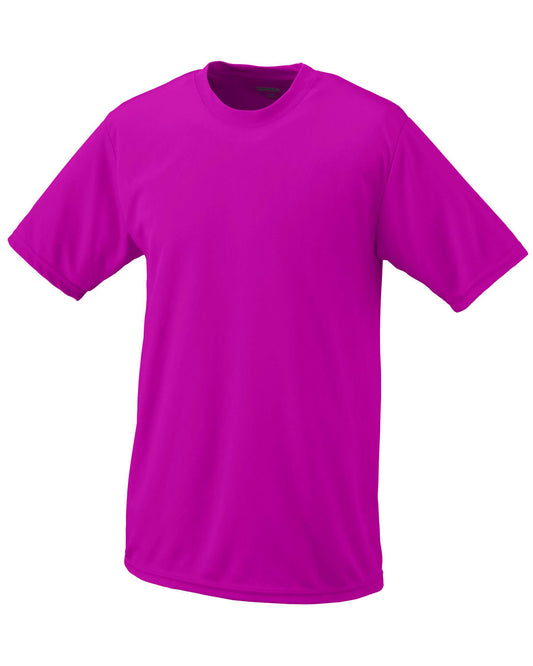 Youth Wicking T-Shirt - Power Pink