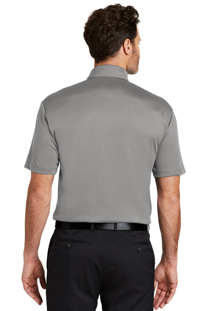 Unisex Silk Touch Performance Polo - Gusty Gray