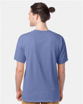 ComfortWash by Hanes GDH100 Frontier Blue — on model back
