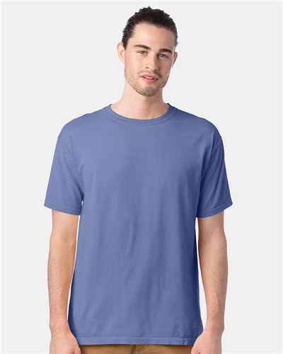 ComfortWash by Hanes GDH100 Frontier Blue — on model front