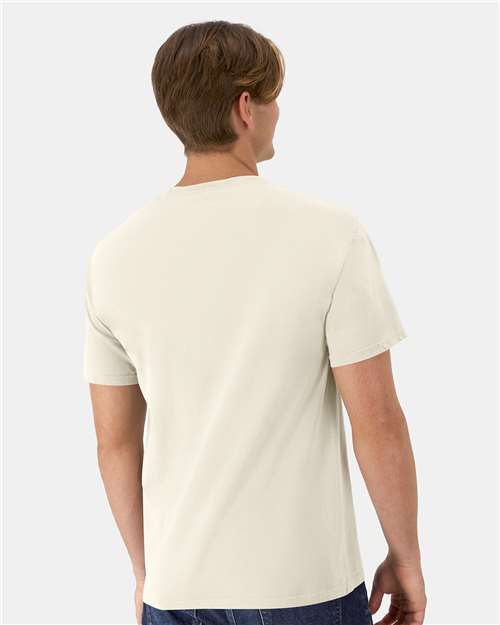 ComfortWash by Hanes GDH100 Parchment — on model back