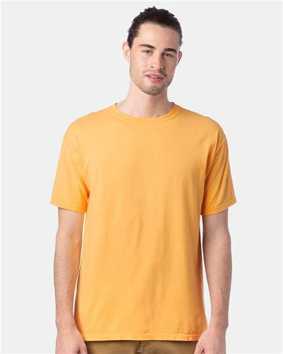 ComfortWash by Hanes GDH100 Butterscotch — on model front
